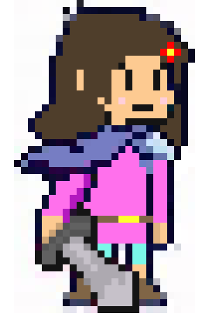 [ac750a] Claire Battle Sprite