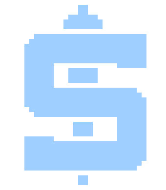 [ffc61b] Story logo pixel skyblue