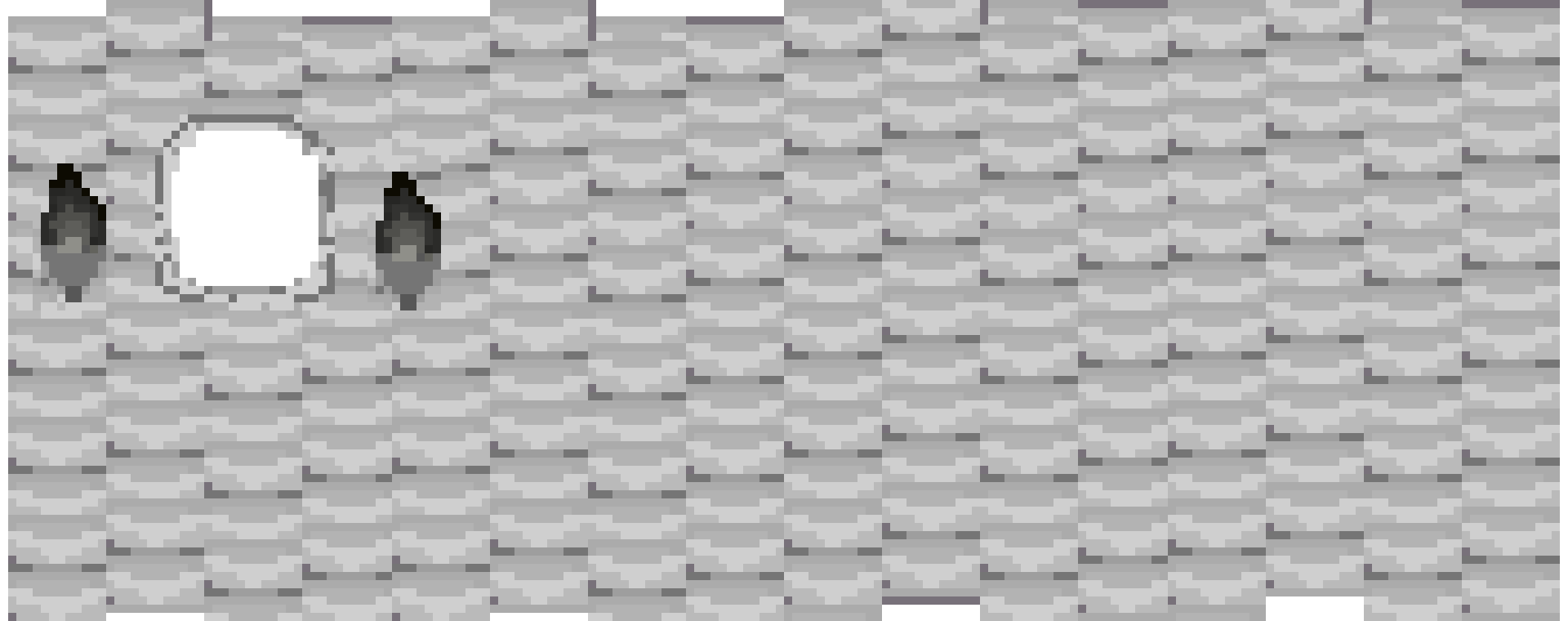 [9664c4] wall plus window & t dark