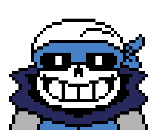 ...*usses blue soul on friskand forces them down to the ground and summons bones so they die and leaves them at 1 hp* - ts sans