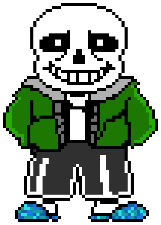 Green Hoodie Sans