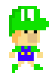 [9664c4] babyluigi running