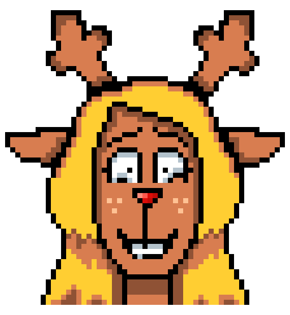 [4caeb9] Noelle Terrified Face Coloured(Light World)