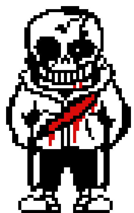 [9664c4] Hard mode Sans Battle Sprite