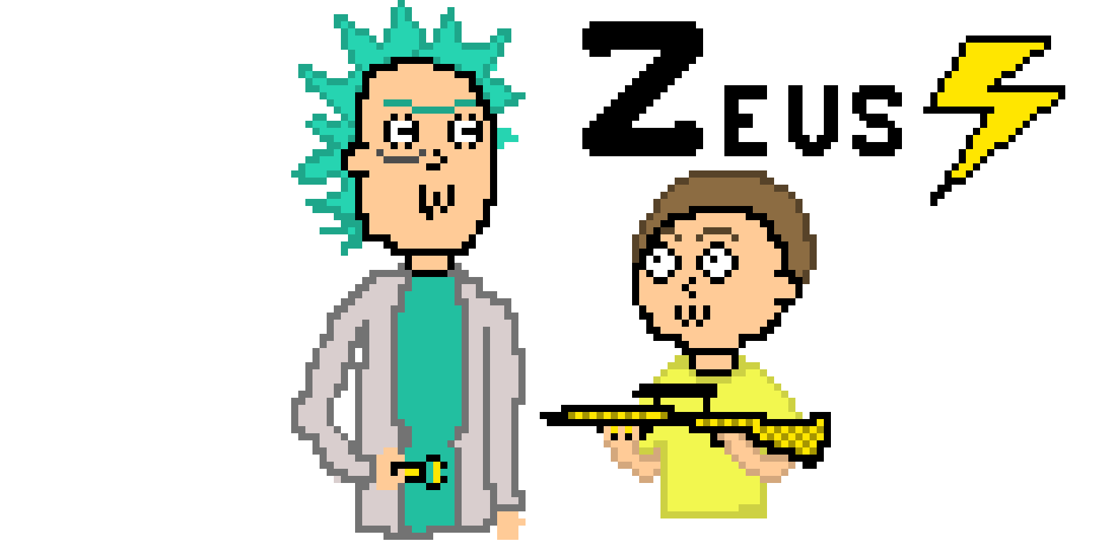 [9664c4] Rick and Morty With Tasers