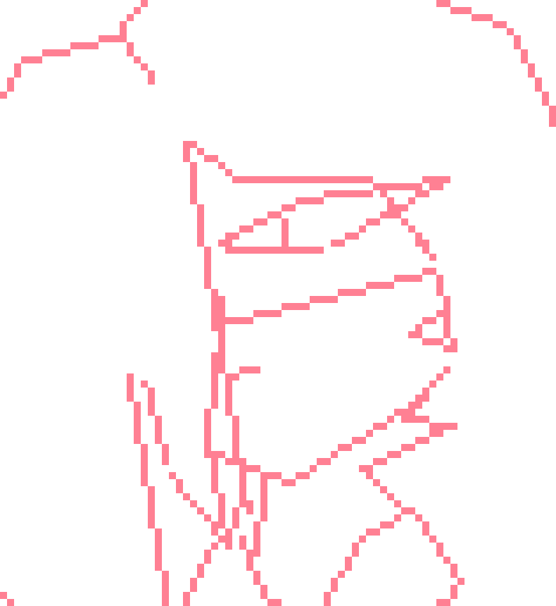 [402a02] i'd go a for a really cool rendered piece but like. the coloring alone would take another hour (i guess) and the actual fucking shading that complements all the fire physics would take Even Longer!! maybe around 7 hours of confusion and freeballing