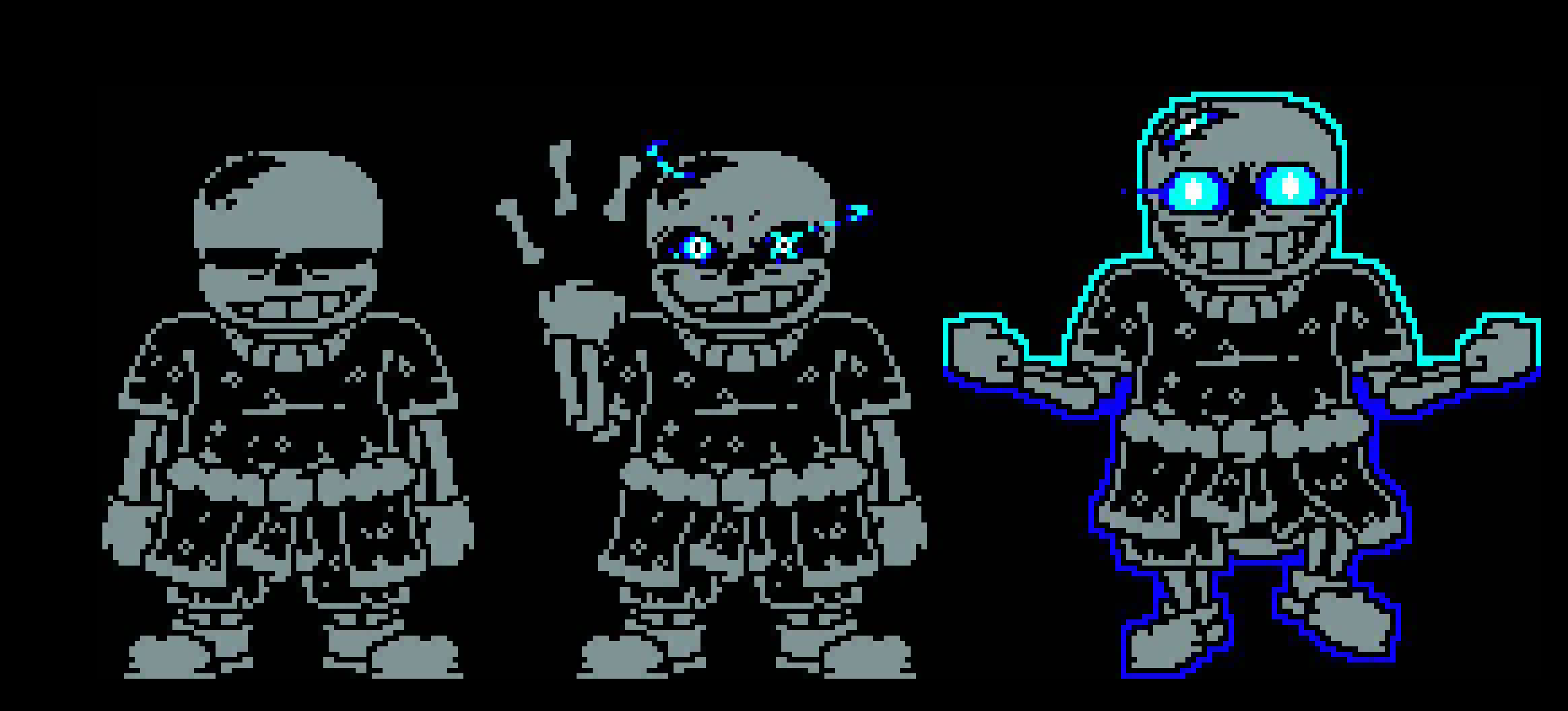 [718abc] OuterDust Sans Sprites
