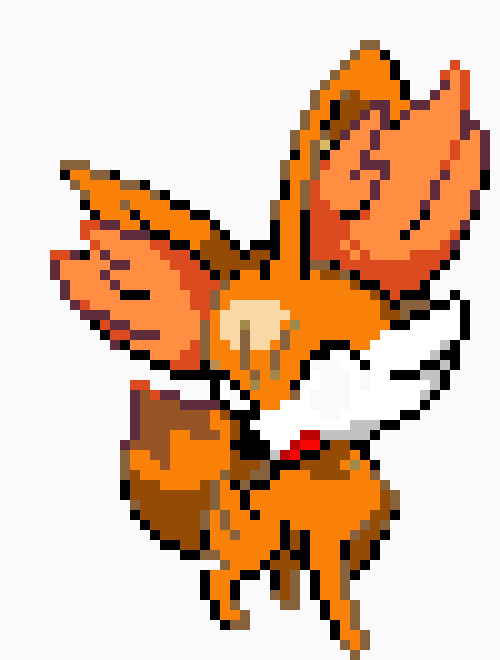[9664c4] Fennekin sara form happy
