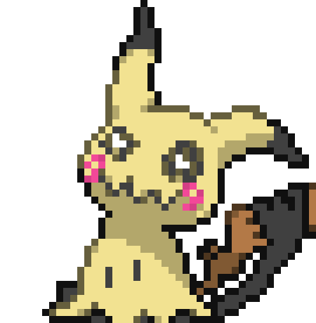 [390dcd] oops bad grammar, should I turn this Mimikyu into OC for me