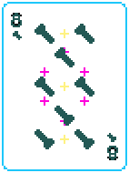 [a949bf] 8 of Wands