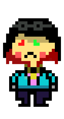 [3e3c2b] Pixel Sophie sad