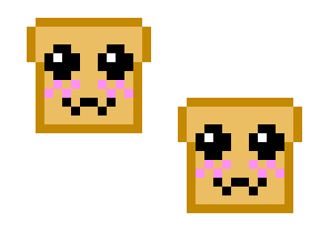 [9664c4] kawaii toast