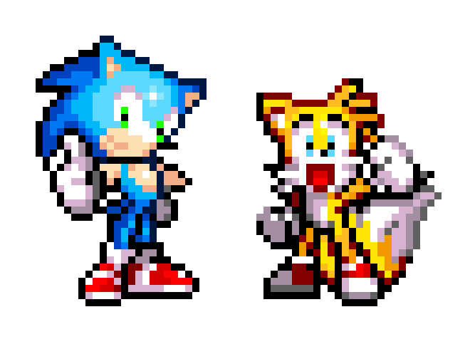 [9664c4] Sonic & Tails Friendship Heart Havoc - Sonic & Tails