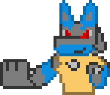 [9664c4] Lucario Fighting Stance