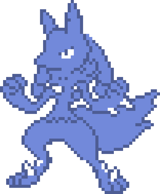 [9664c4] Mega Lucario by abbaIke(theepicdm) {Burple Style]