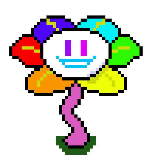 [df21af] rainbowtale Flowey Sprite