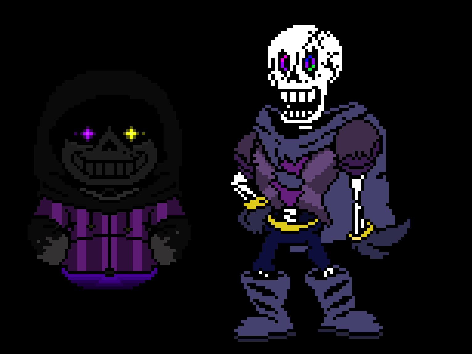 DangerDust Sans and Papyrus [Dustbelief](please improve this danger?)