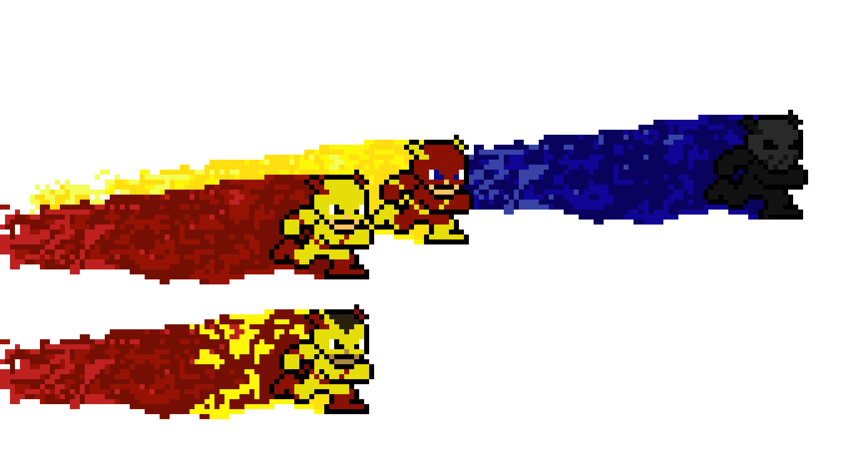 [9664c4] flash and reverse flash and zoom