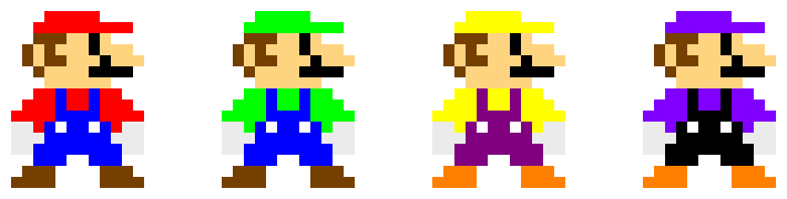 [9664c4] Mario, Luigi, Wario and Waluigi