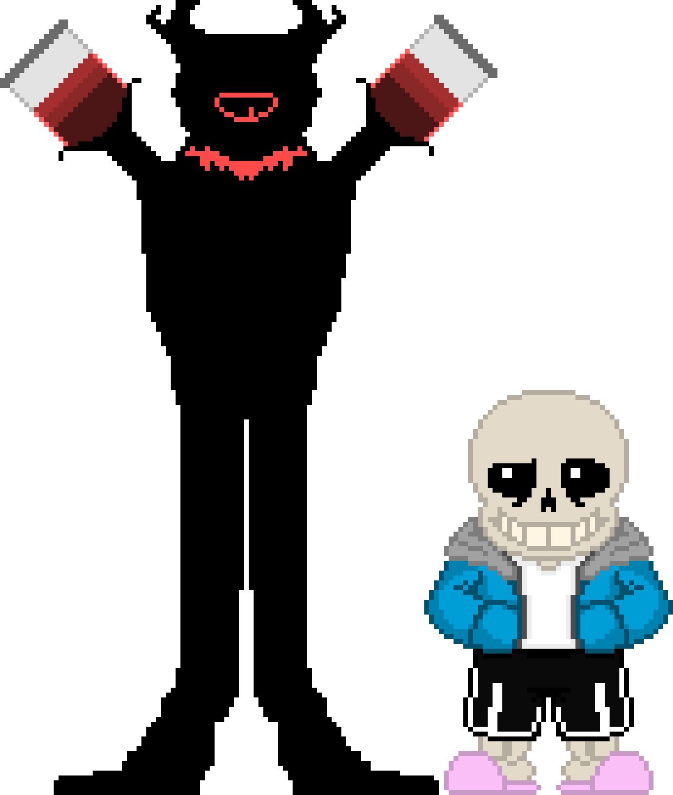Meeting the new guy.