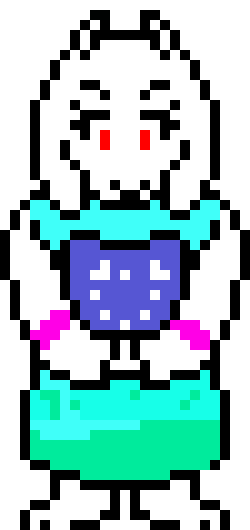 [87bd9a] Toriel Overworld sprite