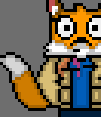 (not mine) Foxlinn (Shaded) (straight face) - Colorverse edit