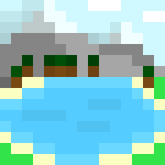 [ea5d28] painting of mountains and lake