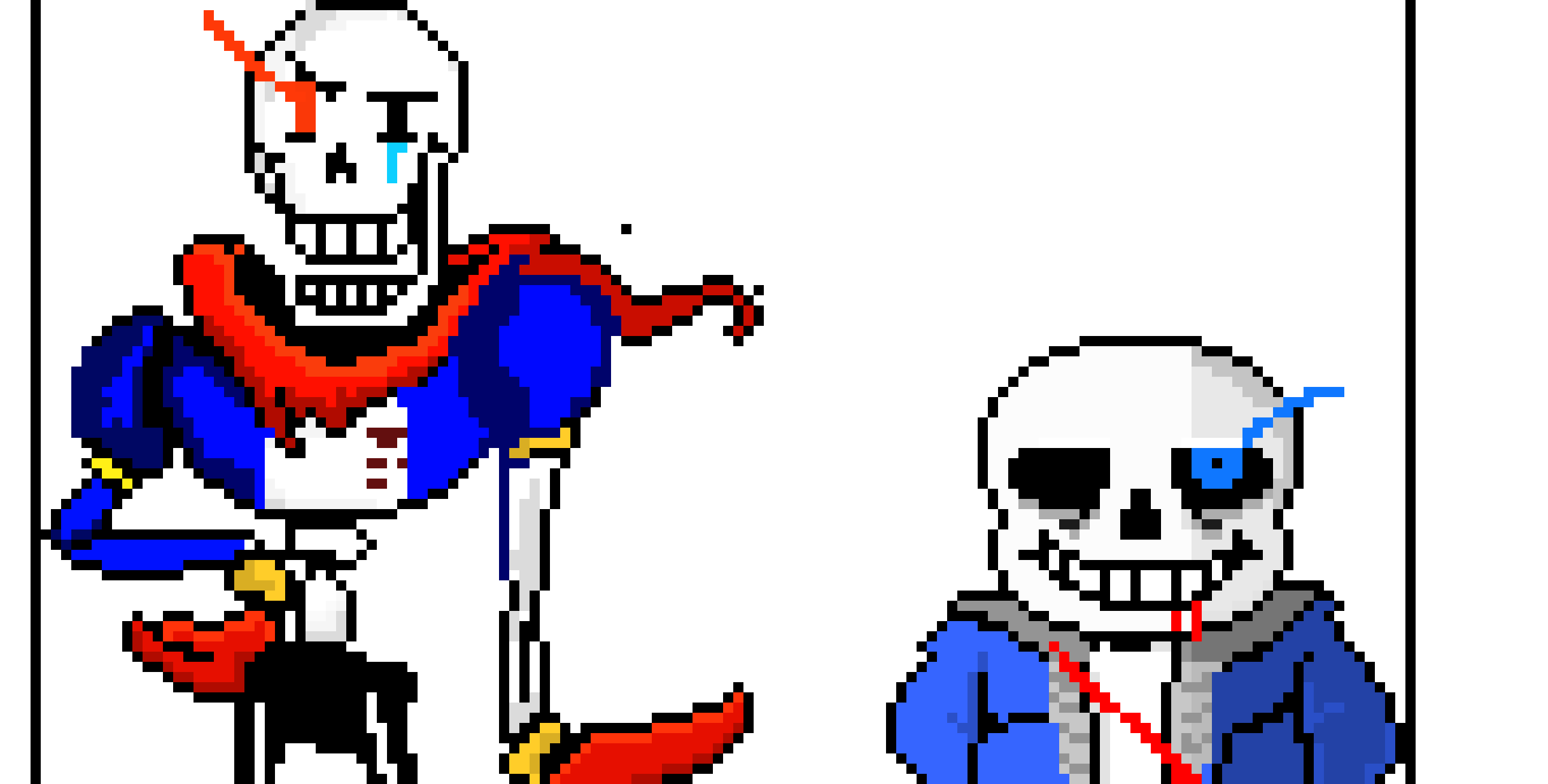 [9664c4] Disbelief Papyrus + Genocide Sans! Can You WIN?