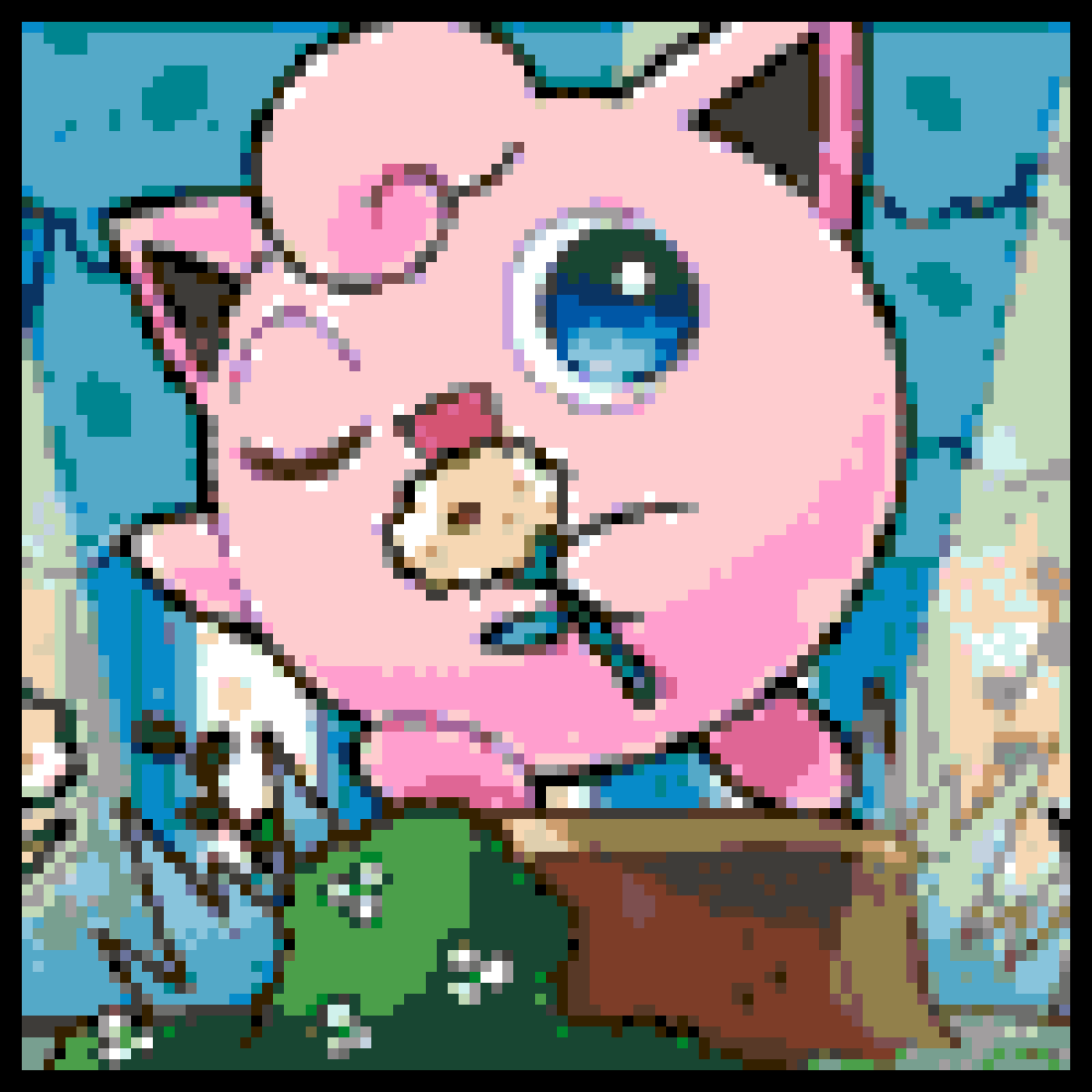 [6200ba] Jigglypuff Card Art V2