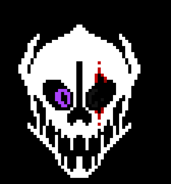 Gaster Blaster phase 3 of sans