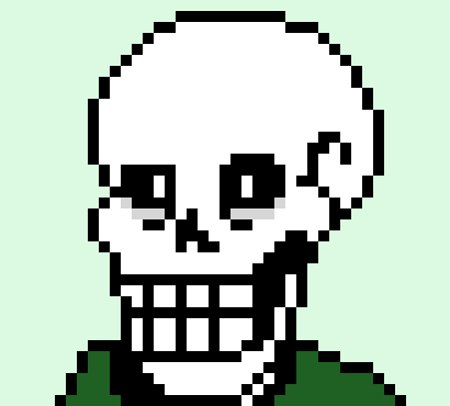But for you to NOT be a character you would have to NOT be in the pam universe but by you roleplaying in this you ARE in the pam universe so the only explanation i could think of making you not a character is that you are just a glitch in the system so you are kinda like gaster.