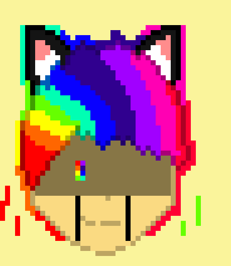 [401102] *you idiots! my hp wont go down even if yu attack me with  everything you have! the only way to kill me is to tire me out n dsteal my soul that im using BUT THATS NOT GOING TO HAPPEN!*shoots millions of rainbow knifes*-RAINBOW THE DESTROYER OF WORLDS