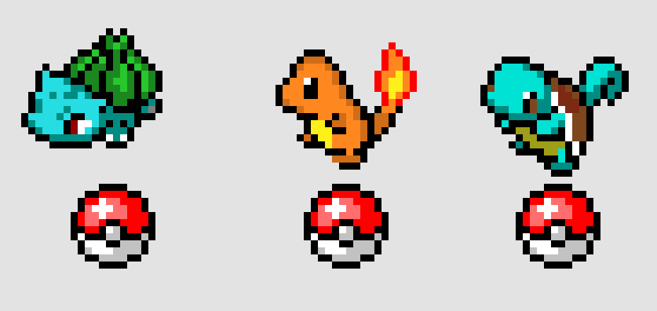 [da29e5] Pokemon Starters