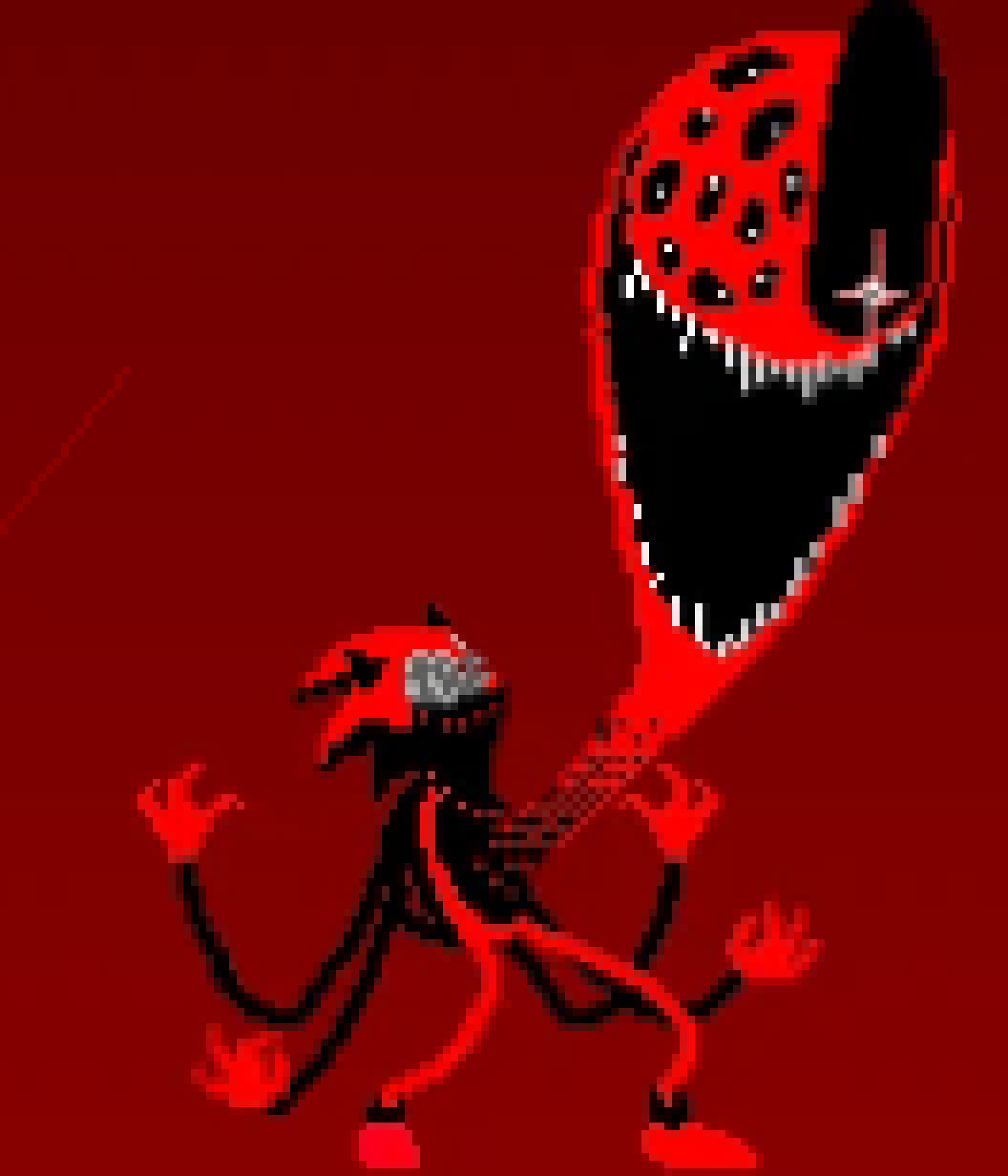 [c2fe0c] *A giant head bursts from fatal's chest attempting to break out*