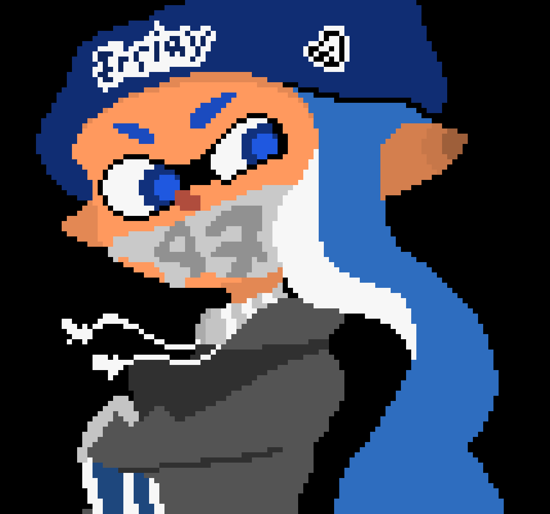 [9664c4] Splatoon inkling (blue)