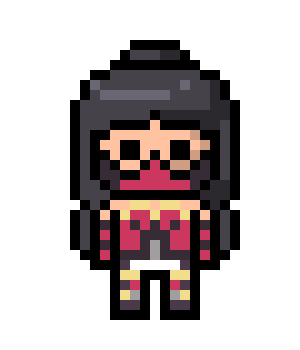 [9b62c8] danganronpa pixel sprite mileena
