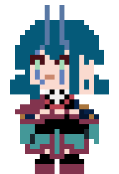[625bc3] Undertale Nozomi Akami Pixel Art