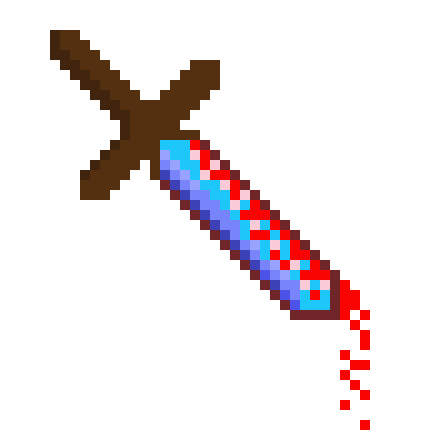 [381de9] sword with blood