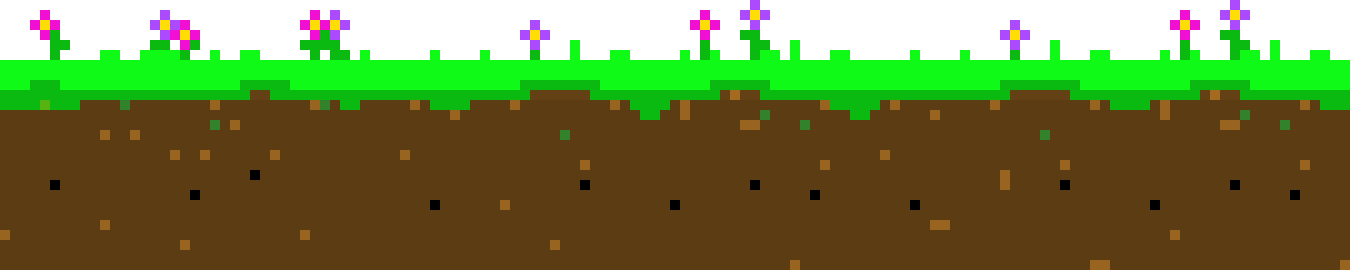 [4857b8] Pixel Ground Grass