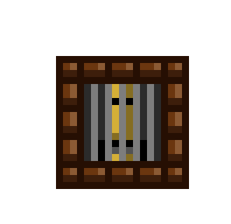 [125656] Sandstone Cage with time trohpy artifacts