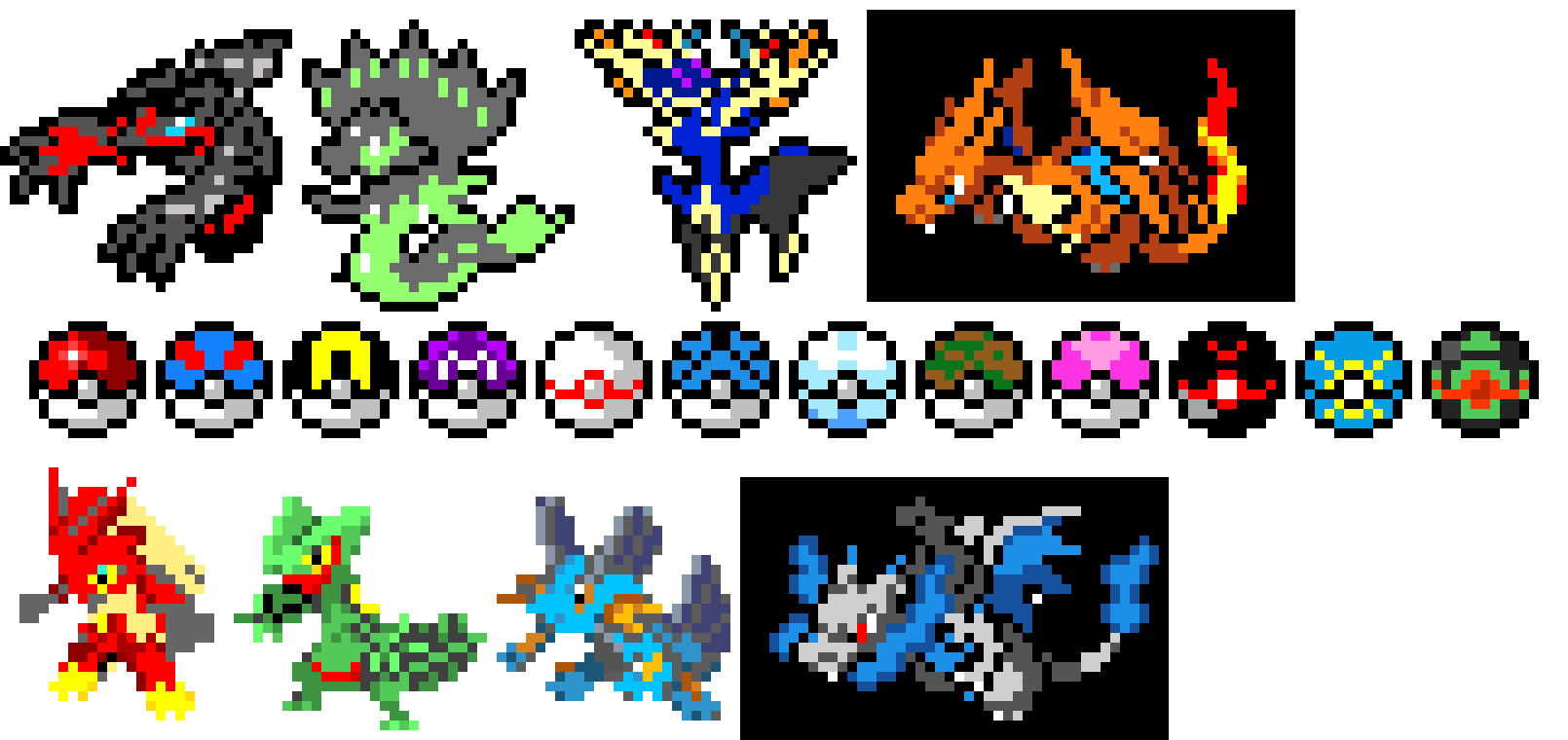 [9664c4] This is my Pokemon Pixel Art By Ryan Pun