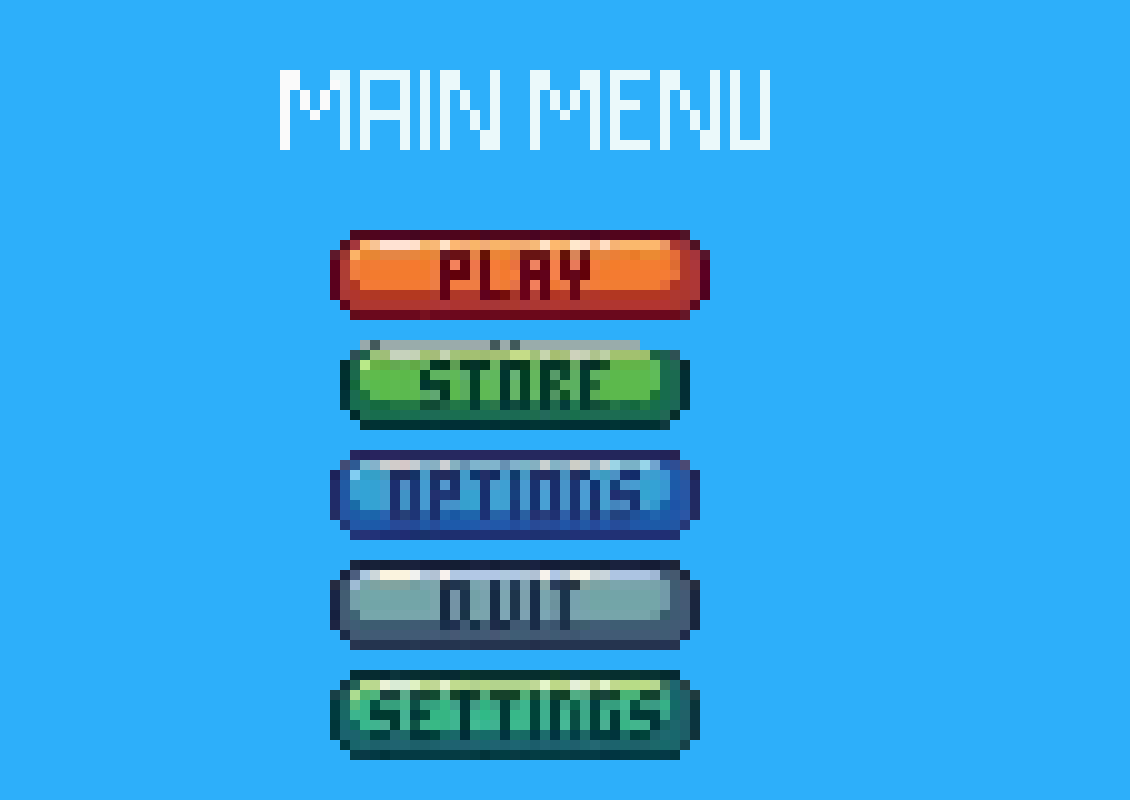 [19a0e9] Main menu UI