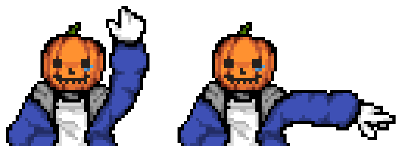 [35dc76] i genuinley cooked too hard with these sprites for them to be restricted to the pumpkin head