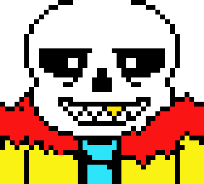 stabs sans...? with an sharp bone *