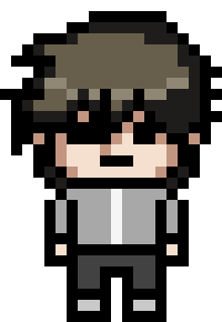 [ebe2a8] danganronpa Daniel Mitsuku pixel art