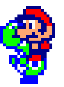 [6dc9d4] More like mario humping yoshi -xavier
