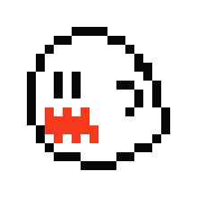 [9664c4] Boo from mario (not my best work)