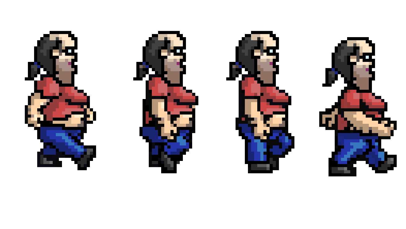 [9664c4] game walk cycle