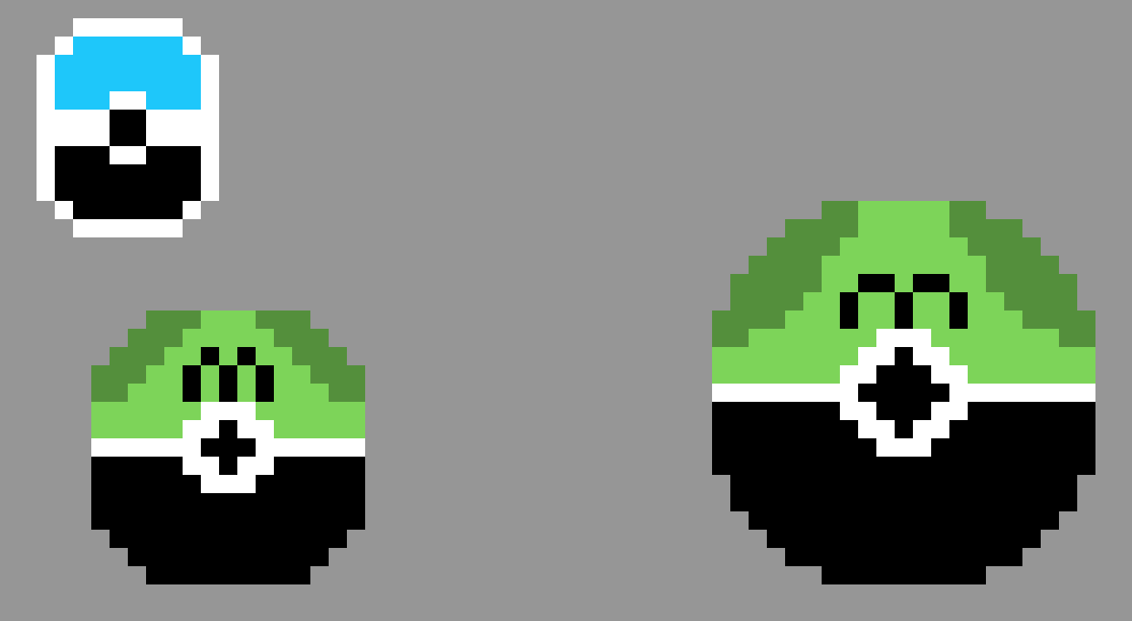 [9664c4] Pokemon Balls (put in high contrast mode)