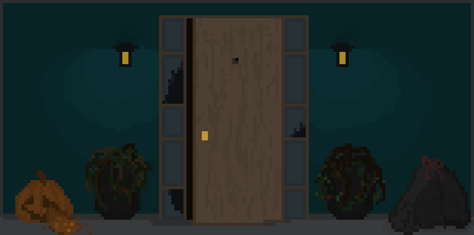 [2811f9] front door open normal